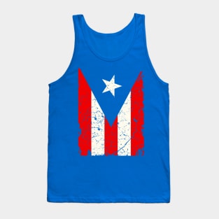 Puerto Rico Flag Tank Top